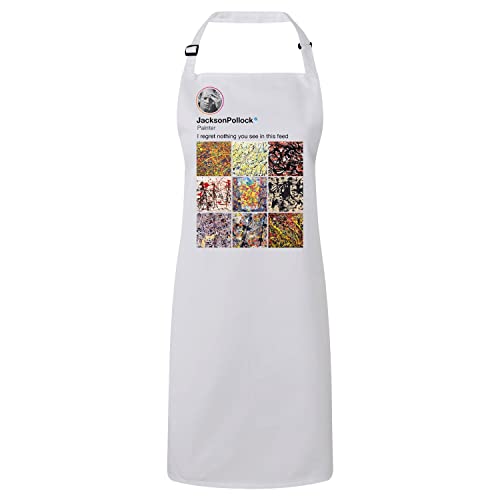 Tablier cuisine Jackson Pollock peinture fini les taches sur vos habits