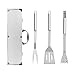 Produktbild Todeco - Grillzubehör-Set, BBQ Grillzubehör-Set - Material: Aluminiumlegierung - Gehäusematerial: Aluminiumlegierung - 3 Aluminium-Utensilien, mit Aluminumkoffer