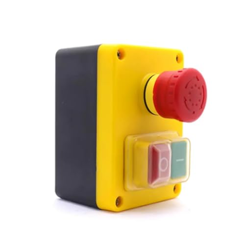 Bouton d'arrêt d'urgence KJD17D-2 électromagnétique à protection thermique