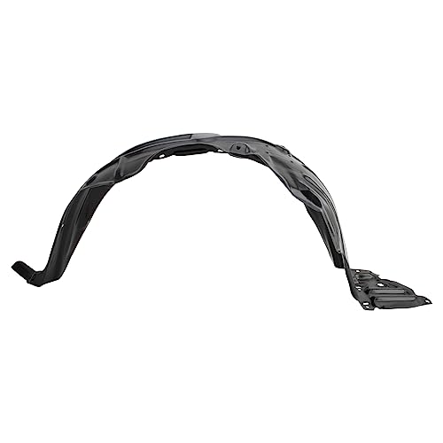 Image of TRQ Front Driver and Passenger Side Inner Fender Liner Set Compatible with 2007-2012 Toyota Yaris