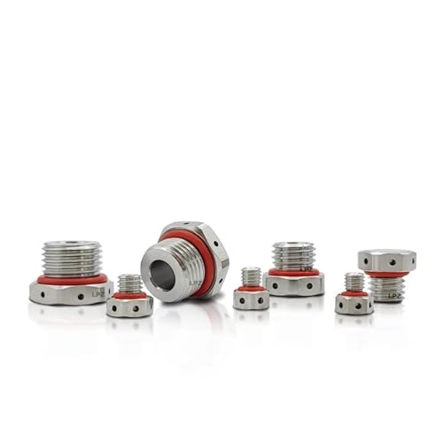 Válvula de respirador de acero inoxidable 304 e-PTFE impermeable M24 5