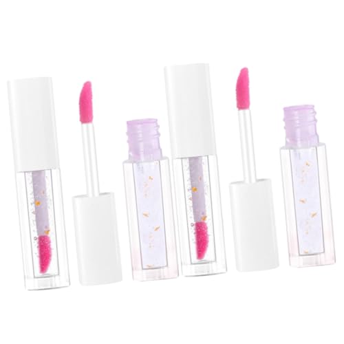 FRCOLOR 2 Juegos Lápiz Labial Piel Brillo De Labios Para Kit De Labios Balsamo Labial Lipstick Pomada De Labios Transparente Para Chicas Adolescentes Cera 2 Piezas * 2