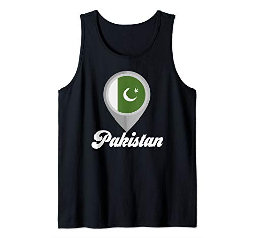 PAKISTAN Flag PIN Tshirt I Love PAKISTAN Travel Tee Tank Top