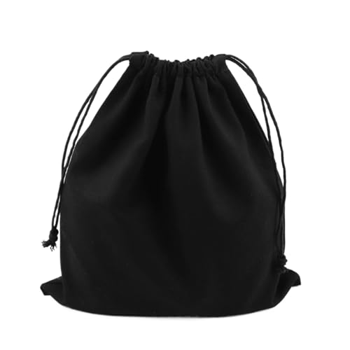 Bolsa de cuerdas de lona de algodón ideal para viajes y orden en casa