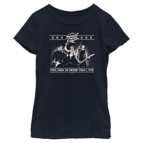 Netflix Julie and The Phantoms Sunset Curve Concert Girls Short Sleeve Tee Shirt