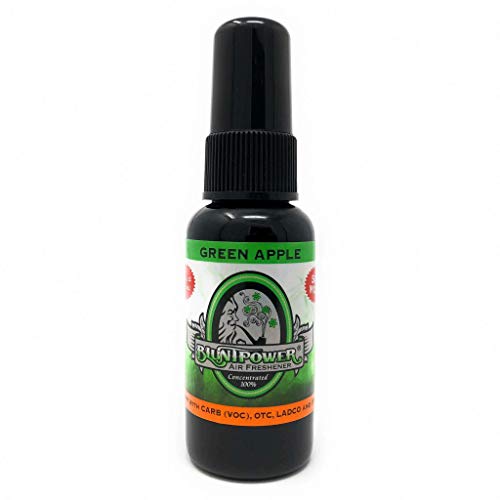 Blunt Power AF2014-108 Bluntpower (Green Apple, 1 Pack) Concentrated Air Freshener For Room And Car Spray cover