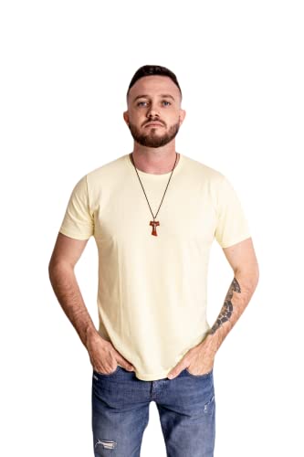 Kit 5 Camisetas Masculinas Slim Gola Algodão Premium Coloridas by ZAROC (G, VERDE/AZUL CELESTE/AMARE