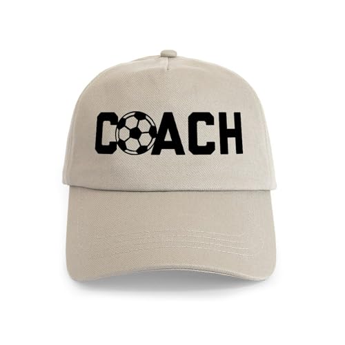 Soccer Coach Cap Adjustable Baseball Cap