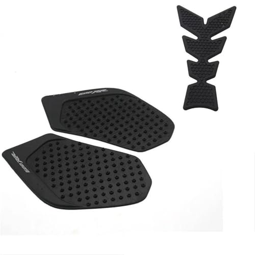 Pegatinas antideslizantes CBR 600RR tanque moto de color negro