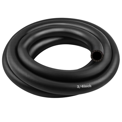 10Ft 3/4 Heater Hose,Flexible Heater Coolant Hose with ID 19mm & OD 28mm for Transporting Air/Water with 60PSI Working Pressure,Cuttable Car Accessories Radiator Hoses (3/4inch*10ft)