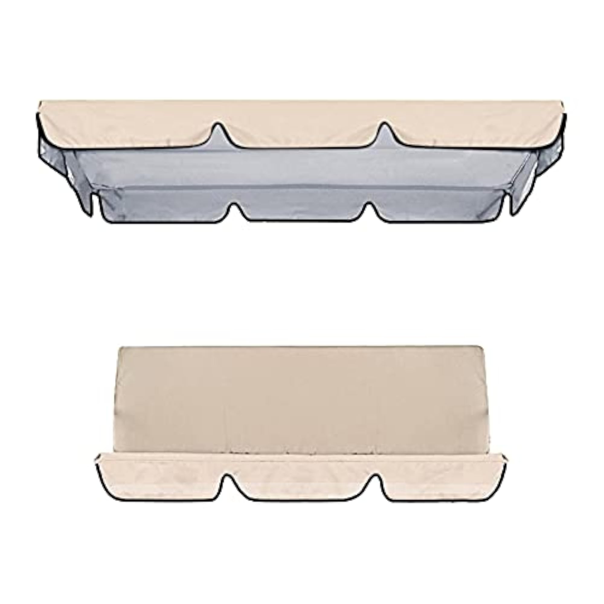 Waterproof Swing Canopy Awning Kit for Outdoor Chairs