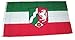 Produktbild MM Nordrhein-Westfalen Flagge/Fahne, 150 x 90 cm, wetterfest, mehrfarbig, 16198