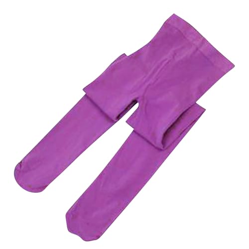 BILIKEYU Winter Warm Tights Girls Footed Leggings Kids Stretch Pantyhose Stockings Workout Running Yoga2