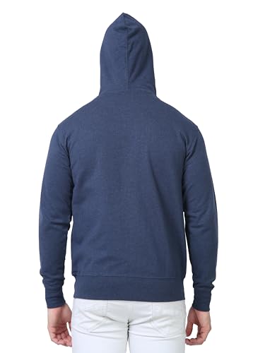 Image of Scott International Men's Solid Cotton Hoodies for Men, Trendy and Comfortable Sweatshirts for Men, Stylish Winter Wear with Hood and Pockets, Fashionable Hooded Sweatshirts