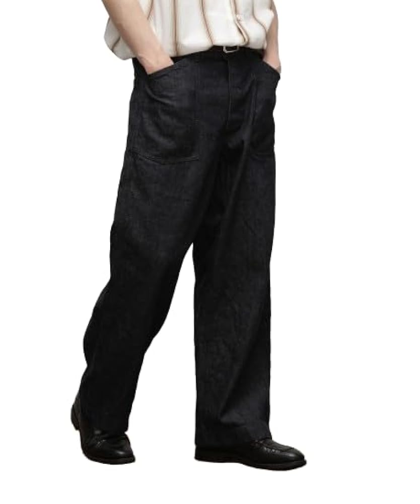 G06284 美品 Schott ネップデニム パンツ：32 ブラック G06284 美品 Schott ネップデニム パンツ：32 ブラック - メルカリ