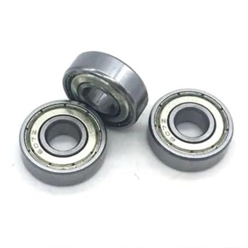Roulements rigides à billes 607ZZ en acier chromé haute précision 7x19x6mm
