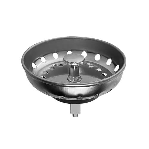Colador de acero inoxidable para desagüe de fregadero 3.5 pulg