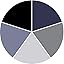 5b-black,navy,dark Grey,greyish Blue,light Grey