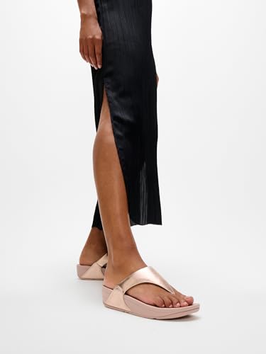 Image of FitFlop Women's Lulu Leather Toe-Post Thong Sandals