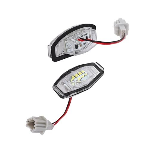 Piloto de matricula para Acura RL TL TSX bombillas de placa coche 2X