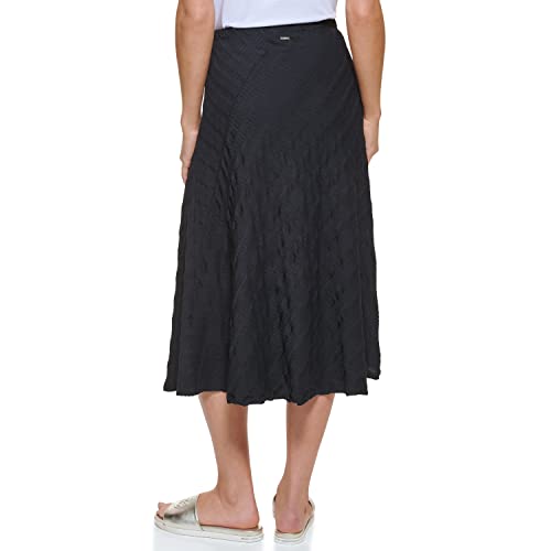 Dkny Women's Everyday Textured Comfy Knit Skirts, New Navy #TOP2