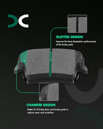 Image of SCITOO D1058 D1057 Front Rear Semi-Metal Brake Pads Sets Fit For Chrysler 300 2005-2019,For Dodge Challenger 2009-2017,For Dodge Charger 2006-2019,For Dodge Magnum 2005-2008