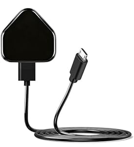 5V 2A 1A Wall Charger Micro USB Charging Cable 1.5m with plug for Old Phones, Kindle Tablet, Cameras, Headphones, S... Moto, Samsung Galaxy S7/S6/Note 5/4/S4/S3/LG Flip Old Android Phone Charger