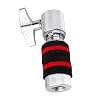 KTUXZCI Cymbal Holder Jazz Hi Hat Clutch Quick Release Sturdy Drum Accessory Easy Installation For Performance Gear Jazz Drum Hi Hat Clutch Cymbal Stand Alloy, Silver, Height:7.5cm #1
