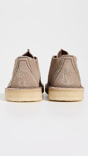 Clarks Men's Desert Trek Wolf Suede Shoes3