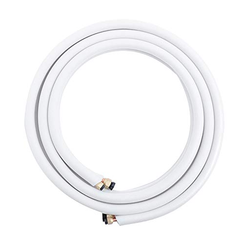 7M Mini Split Line Kabelsatz Klimaanlage 1/4 '' 3/8 'Ausgestelltes Isoliertes Kupfer
