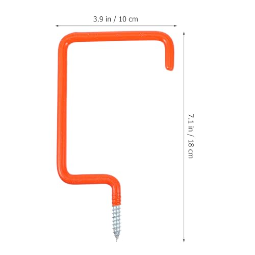 Crochets pour vélo pour garage Alipis | Support mural robuste x4