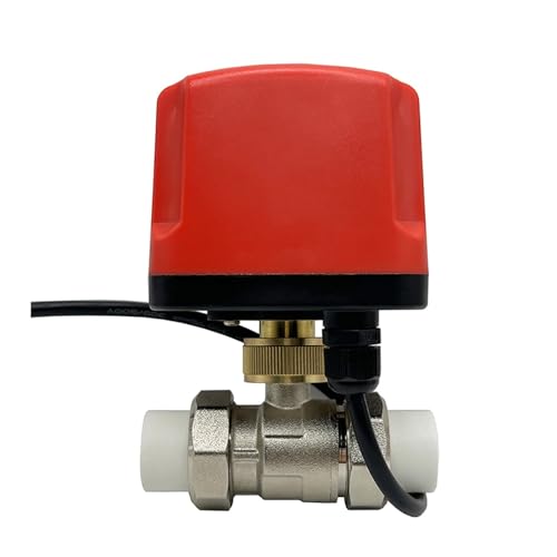 Vanne à boisseau sphérique électrique pour gestion eau maison