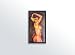 Sparkle - Fred Mathews 18x35.5 Black Framed - Nude Lady African American Black Art Print Wall Decor Poster #9a24