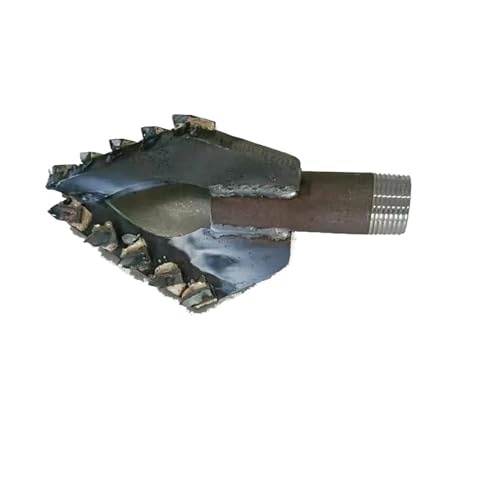 La broca de aleación de tres alas for taladro de pozo de agua pequeño es adecuada for la broca de la máquina perforadora de tuberías de una pulgada en suelos y arena.(160mm)