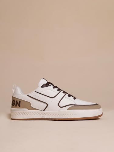 Image of WROGN Men's Lace-up TPR Sole Sneakers