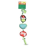 Dr. Seuss for Pets How The Grinch Stole Christmas 14'' Grinch Rope Toy for Dogs | Squeaky Dog Toys,Rope Toys,Holiday Toys for Dogs,Pet Stocking Gifts The Grinch (FF23498-23/12)