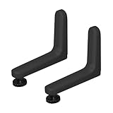 法人様向け カグクロ ローパーテーションKGシリーズ用安定脚 アジャスタータイプ 2脚セット オプションパーツ ブラック PN-AK-02SET-BK