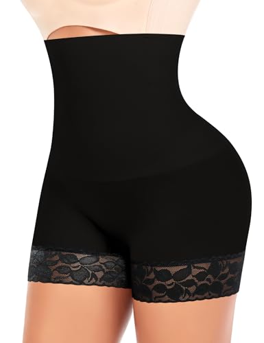 YARRCO Nahtlose Miederhose Leicht Formende Bauchweg Unterhose Damen Shapewear Kurze Leggings Miederpants Unterwäsche