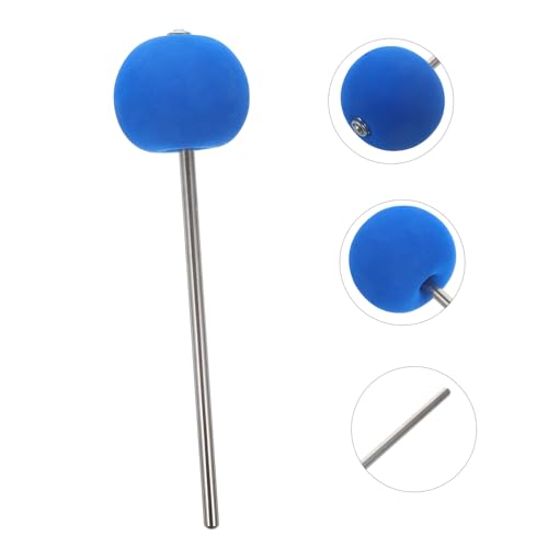 Pedal para bombo Hemoton con martillo ergonómico azul miniatura 5
