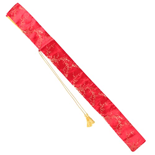 SUPVOX Vintage Silk Bag Portable and Lightweight Protective Pouch for Tai Chi and Exquisite Craftsmanship and Convenient Storage