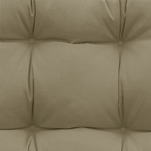 Image of QILLOWAY Outdoor Chaise Lounge Cushion 74x22x4 Inch, Waterproof Weather Resistant Replacement Pad for Patio Pool Furniture, Beige