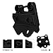 IUVWISN Electric Dirt Bike Foot Pegs Brackets Holder Kits Footpeg Pedal Bracket Support CNC for Talaria XXX X3 PRO