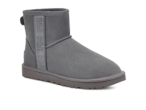 UGG Damen Classic Mini Side Logo II Klassische Stiefel, Lighthouse, 41 EU