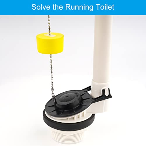 Hibbent Universal 2-Inch Toilet Flapper Replacement for 2-Inch Flush Valves - image 4