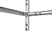 Displays2go Pop Up Exhibit Tower, Tube Construction with Matching Labels Aluminum, Clear, Silver (TDSH3DSQ08)