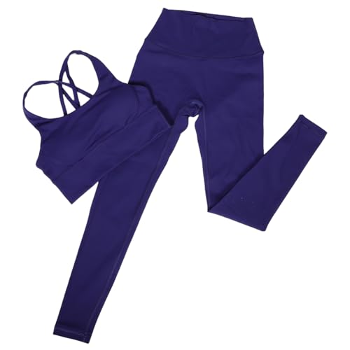 Ensemble leggings et top premium en tissu opaque et respirant pour le sport intense