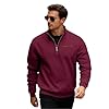 Genérico Sudadera Trabajo Hombre, Golf Presentes Deporte Termicas Jersey Negro, Inverno Forro Cárdigans Sweat Chaqueta de Chandal, Moto Grueso Presente Capucha Sudadera Blanca Hombre, XL