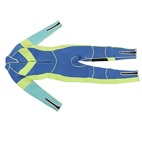 Fato de Mergulho Feminino, Peça única Térmica de Manga Comprida Espessada de 3 Mm para Esportes Aquá