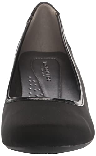London Fog Chester Neoprene Dress Shoe Black/Neoprene 9 #TOP1