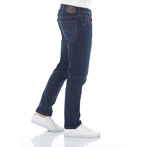 Lee Homme Daren Zip Fly Jean, Bleu foncé (Dark) (L707sgjw), W34 / L32 - Image 4